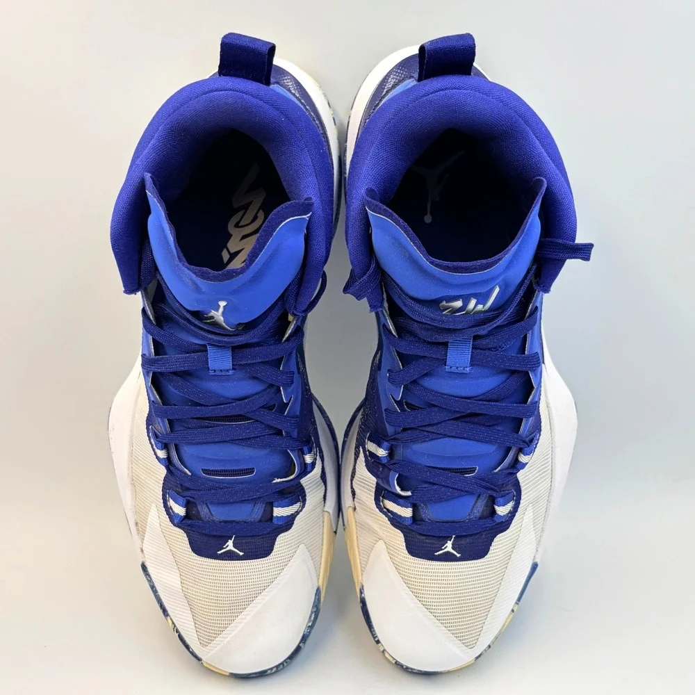 Jordan Zion 1 Hyper Royal White Blue Basketball Shoes DC4208-401 Mens 10